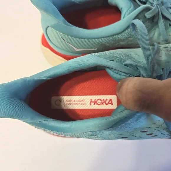 NWOT Ladies Hoka One One Clifton 8 In Aquareelle Sneakers - Picture 7 of 10